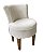 Poltrona Luiza Creme - Linho Boucle - Imagem 1