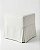 Pufe Off White - 45x45cm - Imagem 1