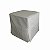Pufe Off White - 45x45cm - Imagem 1