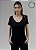 Camiseta Regular Comfy Algodão Egípcio Decote V - Imagem 4