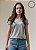 Camiseta Slim Comfy Algodão Egípcio Decote V - Imagem 14