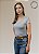Blusa com Bolso Soft Touch Decote Redondo - Imagem 8
