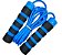 Corda de Pular Com Rolamento Treino Funcional Academia Exercicios Jump Rope Premium Azul - Imagem 1
