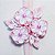 Faixa Com Meia De Seda P/ Bebê - Kanzashi - Modelo Beauty. - Imagem 9
