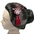 Presilha japonesa p/ cabelo de flor Kanzashi. Modelo Rinah. - Imagem 1