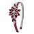 Tiara Floral - Kanzashi Em Flor De Cetim - Mod Azaléia. - Imagem 9