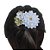 Pente para cabelo, estilo japonês - Kanzashi. Modelo Hana. - Imagem 2