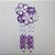 Ornamento japonês para cabelo - Kanzashi. Modelo Mika. - Imagem 3