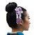Ornamento japonês para cabelo - Kanzashi. Modelo Mika. - Imagem 5
