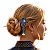 Palito japonês para cabelo - Kanzashi. Modelo Chie. - Imagem 6