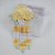 Ornamento japonês para cabelo - Kanzashi. Modelo Lírio. - Imagem 3