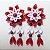 Enfeite de flor para cabelo - Kanzashi. Modelo Duplo Margarida. - Imagem 10
