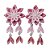Enfeite de flor para cabelo - Kanzashi. Modelo Duplo Margarida. - Imagem 2