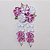 Kanzashi - Flor de cetim p/ cabelo - Modelo Mini Sakura - Imagem 7