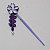 Palito para cabelo - Kanzashi. Modelo New Sakura - Imagem 9