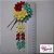 Presilha para cabelo - estilo Kanzashi. Modelo Frésia - Imagem 3
