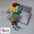 Presilha para cabelo - estilo Kanzashi. Modelo Frésia - Imagem 4