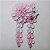 Enfeite de flor Kanzashi para cabelo. Modelo Mini Dália. - Imagem 8