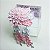 Enfeite de flor Kanzashi para cabelo. Modelo Mini Dália. - Imagem 4