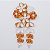 Presilha japonesa em flor de fita - Kanzashi - Modelo Mini New Sakura - Imagem 9