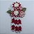 Presilha para cabelo - Kanzashi. Modelo Elora - Imagem 2