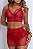CONJUNTO EM TULE E RENDA COM SAINHA TRANCADA -- SENSUALIDADE E SOFISTICACAO - 842 - Imagem 7