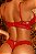 Conjunto Rendado sem Aro e Bojo e com Strappy Calcinha Fio - 777 - Imagem 8