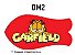 Placa de Identificação Para Gatos Impermeável  Garfield - Imagem 1