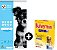 Kit Combo Ração Neon Dog Filhotes Carne 8kg  + Vermífugo para Cães Bulvermin  Plus 4 comprimidos. - Imagem 1