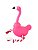 Brinquedo para Cães Flamingo com Corda                                            Ref.:10269 - Imagem 1