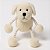 Brinquedo Cães Pelúcia Cachorrinho c/Corda e apito - Imagem 1