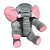Travesseiro Almofada Elefante Rosa - Imagem 1