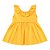 Vestido de Bebê Manga Curta Charlotte Amarelo - Imagem 2