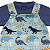 Conjunto Bebê Masculino Camiseta Manga Curta e Jardineira Sauro - Imagem 1