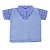 Conjunto Bebê Masculino Camiseta com Coletinho e Bermuda Clássico Xadrez - Imagem 2