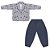 Conjunto Bebê Masculino Camisa Manga Longa e Calça Joaquim - Imagem 1