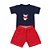 Conjunto Bebê Masculino Camiseta Manga Curta e Bermuda Marinheiro - Imagem 1