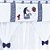 Cortina Dupla para Quarto de Bebê e Infantil com Bordado 08 Peças Coleção Yuki - Imagem 4
