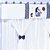 Cortina Dupla para Quarto de Bebê e Infantil com Bordado 08 Peças Coleção Yuki - Imagem 2
