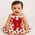 Vestido para Bebê Moranguinho - Imagem 1