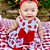 Vestido para Bebê Moranguinho - Imagem 2