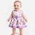 Vestido de Bebê Ariele Lilás - Imagem 1