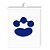 Jogo de Potes para Quarto de Bebê Urso Dengoso Azul Marinho - Imagem 3