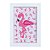 Quadrinho Nicho Flamingo Mdf - Imagem 1