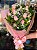 Ramalhete 12 Rosas Cor de Rosa - Imagem 2