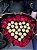Buquê Coração Rosas e Ferrero Rocher - Imagem 1