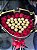 Buquê Coração Rosas e Ferrero Rocher - Imagem 2