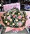 Buque 12 Rosas Cor de Rosa e Ferrero Rocher Luxo - Imagem 1