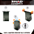 KIT BOLSA LATERAL IMPERMEÁVEL 18 LITROS COM SUPORTE KAWASAKI VERSYS-X 300 - Imagem 11