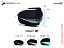 KIT BAÚ CENTRAL SH58X CARBON EXPANSÍVEL COM LUZ DE FREIO EM LED E BASE DE FIXAÇÃO - Imagem 3